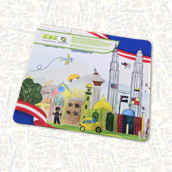 INKlusif campaign collection featuring a mouse pad.