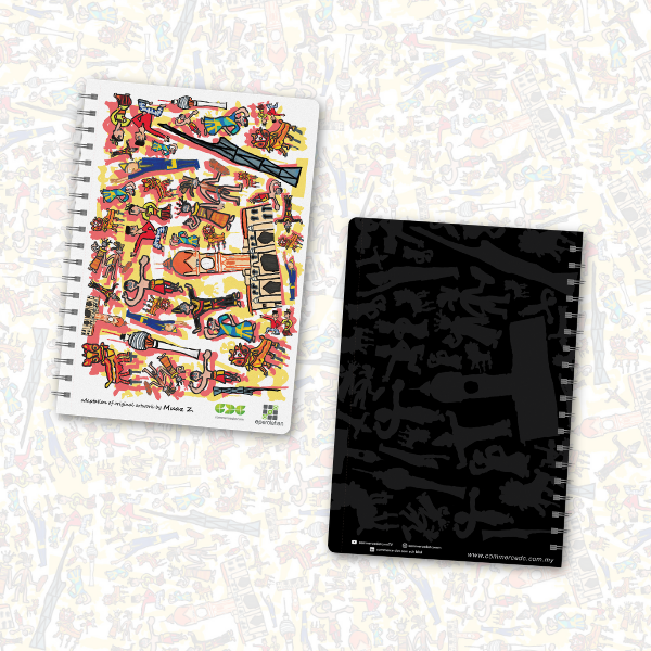 INKlusif campaign collection featuring a notebook.